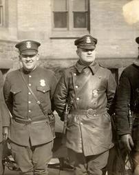 Officers ready for duty, 1931