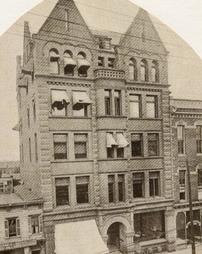 The Trust Building, West Fourth Street above Pine Street, c. 1900
