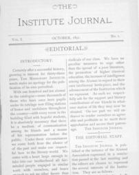 The Institute Journal