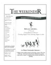 The Weekender Volume 23 Issue 3 2006