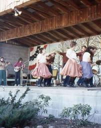 Square Dancers Perform on Stage