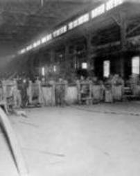 Interior view of steel plant