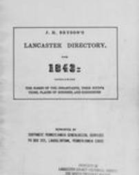 J.H. Bryson's Lancaster Directory