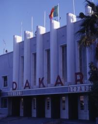 Dakar sign at airport
