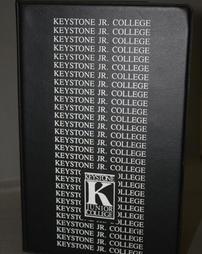 Keystone Junior College Plastic Folder