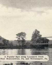 A Popular Spot along Loyalsock Creek near Montoursville
