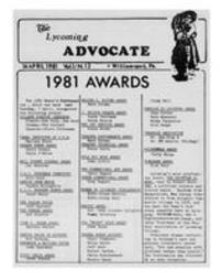 Lycoming Advocate 1981-04-14