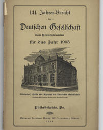 German Society of Pennsylvania - Women's Auxiliary of the German Society of Pennsylvania 