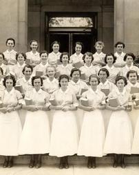 Williamsport Hospital student nurses, 1936