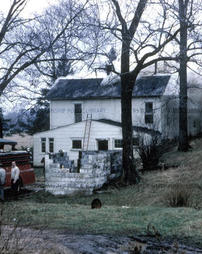 Sprowls’ home on Johnston’s farm, side, circa mid 1960s.