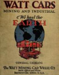 General Catalog - Watt Mining Car Wheel Co.