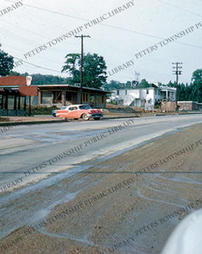 Businesses along Route 19, 1959.