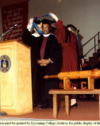 Bishop Felton May Receives Honorary Doctor of Divinity Degree, Commencement 1989