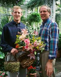 1994 Philadelphia Flower Show. Bruce Robertson, Jr. and Bruce Robertson, Sr.