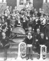 1922 Indiana State Normal School Band Yearbook Page
