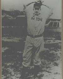 Portrait of Christy Mathewson- New York Giants 1916