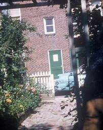 Annin Street. Garden. 1959