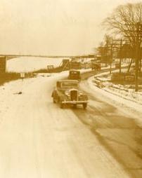 Muncy Road near Twin Hills, January 1936