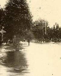 Fourth Street looking east from Campbell Street, June 1, 1889