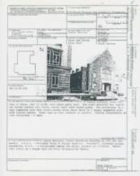 Pennsylvania Historic Resource Survey Form for the Church on 9th Avenue in Homestead, Pennsylvania