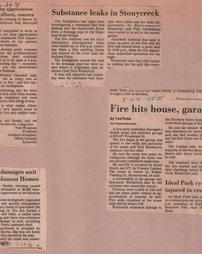 Collection of newspaper articles