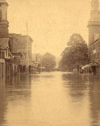 Market Street looking north from Market Square, June 1, 1889