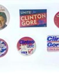 Bill Clinton Presidential Election Buttons