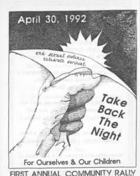 "Take Back the Night" Rally