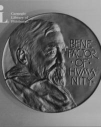 (Andrew Carnegie "benefactor of humanity" medal, Union of American Republics)