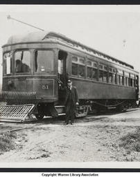 Warren-Jamestown Streetcar 51 (circa 1905)