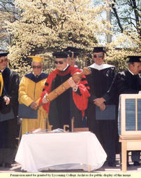 Dignitaries, Commencement 1995