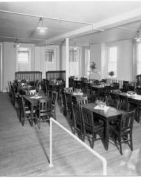 Dining room at 15th and Race St. School, 1915