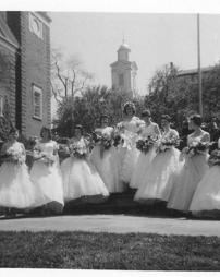 May Day Queen and her court from 1959