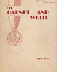 Garnet and White April 1930 Annual