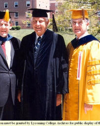 Dignitaries, Commencement 1986