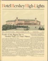 Hotel Hershey Highlights 1934-07-07