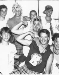 Upper School Pep Rally with Penn Charter students - 1989