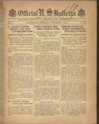 Official U.S. bulletin  1918-11-07