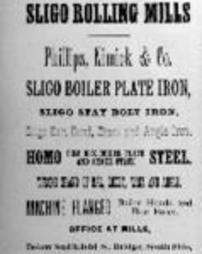 Advertisement for Sligo Rolling Mills 