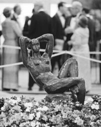1970 Philadelphia Flower Show. Matisse Large Seated Nude