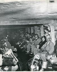 Gathered in the mine