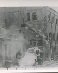 Demolition of 12th St. Shops