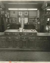 Albright Memorial Library circulation desk.