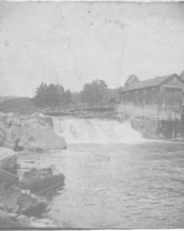 Falls at Ohiopyle in 1897