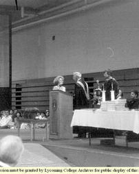 Bonnie Steinbacher Receives Award, Honors Convocation 1992