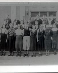 Keith Jr. High newspaper staff-Feb. 1933