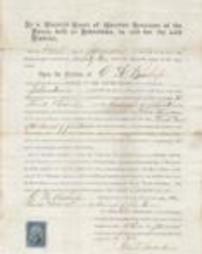 Bishop, GeorgeH Tavern License