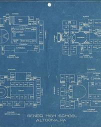 Altoona High School - Brownstone Building Floor Plan (All Floors)