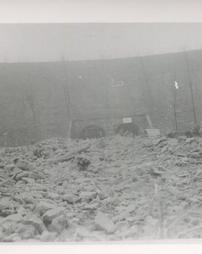 WPA clearing rubble near Horseshoe Curve