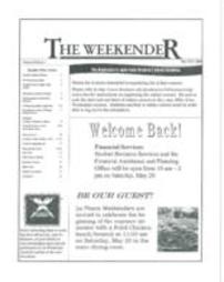 The Weekender Volume 23 Issue 1 2006